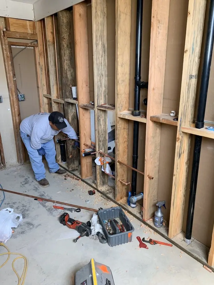Commercial rough-in plumbing for Gas Line Repair in Ventnor City